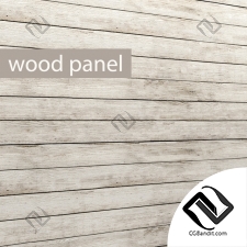Панель из дерева Wood panel