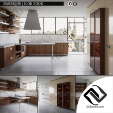 Кухня Kitchen furniture Barrique Icon Book