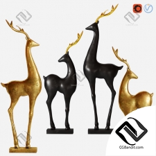 Скульптуры Sculptures Deer