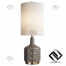 Настольный светильник Uttermost darrin grey