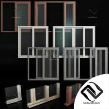 Раздвижные витражные двери Sliding Stained Glass Aluminum Doors