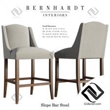 Барный стул bar chair Slope Bernhardt