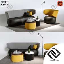 Диван Sofa Softline Basel