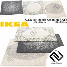 Ковры IKEA SANDERUM, SKARRESO