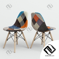 Стул Chair Eames Style DSW Patchwork