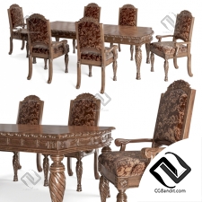 Стол и стул Table and chair Ashley North Shore Dining Room
