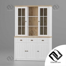 Шкафы Sideboard and Top Section Markskel White