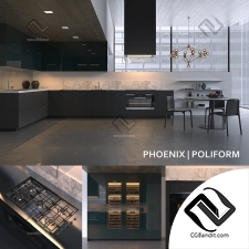 Кухня Kitchen furniture Poliform Varenna Phoenix
