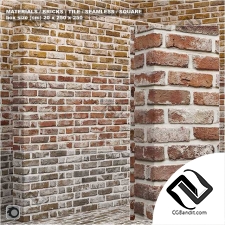 Материал Material brick, tile