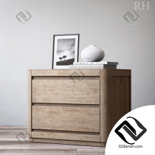 Тумба Curbstone RH MARTENS 30in CLOSED NIGHTSTAND