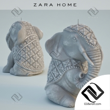Свеча Candle Zara home Seated Elephant
