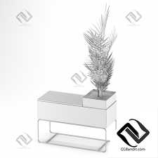 Plant box container large
