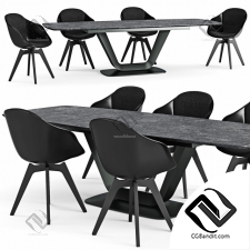 Стол и стул Table and chair Alicante Adelaide