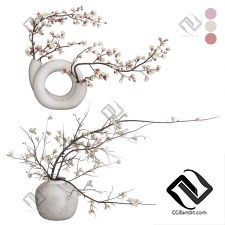 Ветка в вазе 07