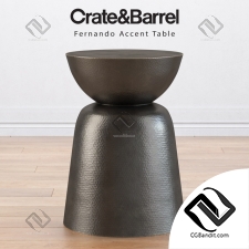 Столы  Accent Table Crate and Barrel Fernando