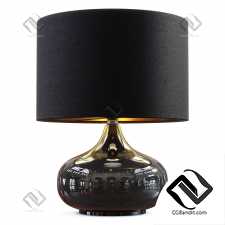 Настольная лампа Zara Home Black ceramic
