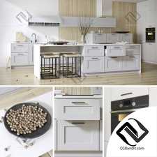 Кухня Kitchen furniture Nolte Frame Lack