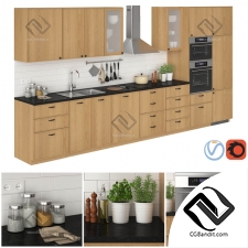 Кухня Kitchen furniture Ikea Metod Ekestad
