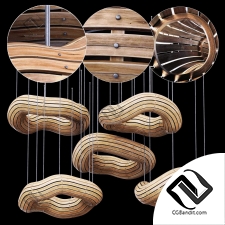 Bagel wood board decor n2 / Бублики из деревянных досок декор №2