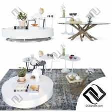 Набор журнальных столов Set of coffee tables Сattelan Italia 03