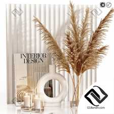 Декоративный набор Decor set Pampas grass 23