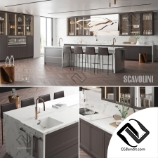 Кухня Kitchen furniture Scavolini Carattere
