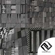 Lithea Maioliche di pietra 3d wall tiles n1