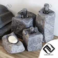 Batroom decor stone soap n2 / Декор для ванны комнаты банный