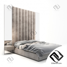 Кровать Bed Gray