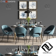 Стол и стул Table and chair 75