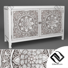 Комод Chest of drawers Lombok Buffet Carving