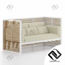 Садовый диван DNA Teak