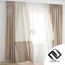 Curtain  Wind blowing effect