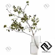 Букеты ветка в вазе 4