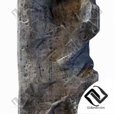 Stone slab big clay facture n1