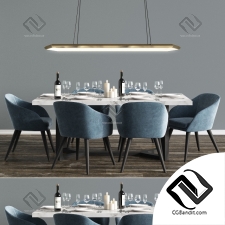 Стол и стул Table and chair Modern 25