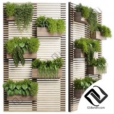 collection outdoor indoor plant stand wall wood vase 02