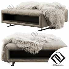 BoConcept Hampton footstool with storage