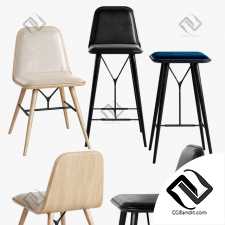 Стулья Chair Fredericia Spine Stool