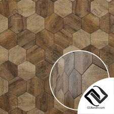 Wooden tiles Karragach Design
