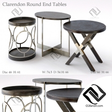 Столы Table Clarendon Round End Bernhardt