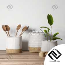 Декоративный набор Decorative set with baskets