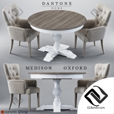 Стол и стул Table and chair DANTONE Medison, Oxford