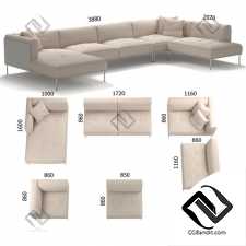 Диваны Living Divani ROD Sectional