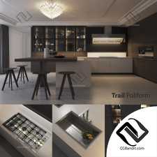 Кухня Kitchen furniture Poliform Varenna Trail