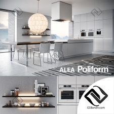 Кухня Kitchen furniture Poliform Varenna Alea 16