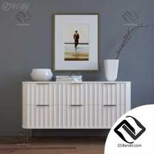 Тумбы, комоды Sideboards, chests of drawers West Elm Vivien 6-Drawer Dresser