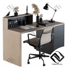 Офисная мебель Office furniture with Dried Plants
