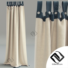 Штора на пуговицах curtain with buttons