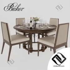 Стол и стул Table and chair Baker Morris,Carmel